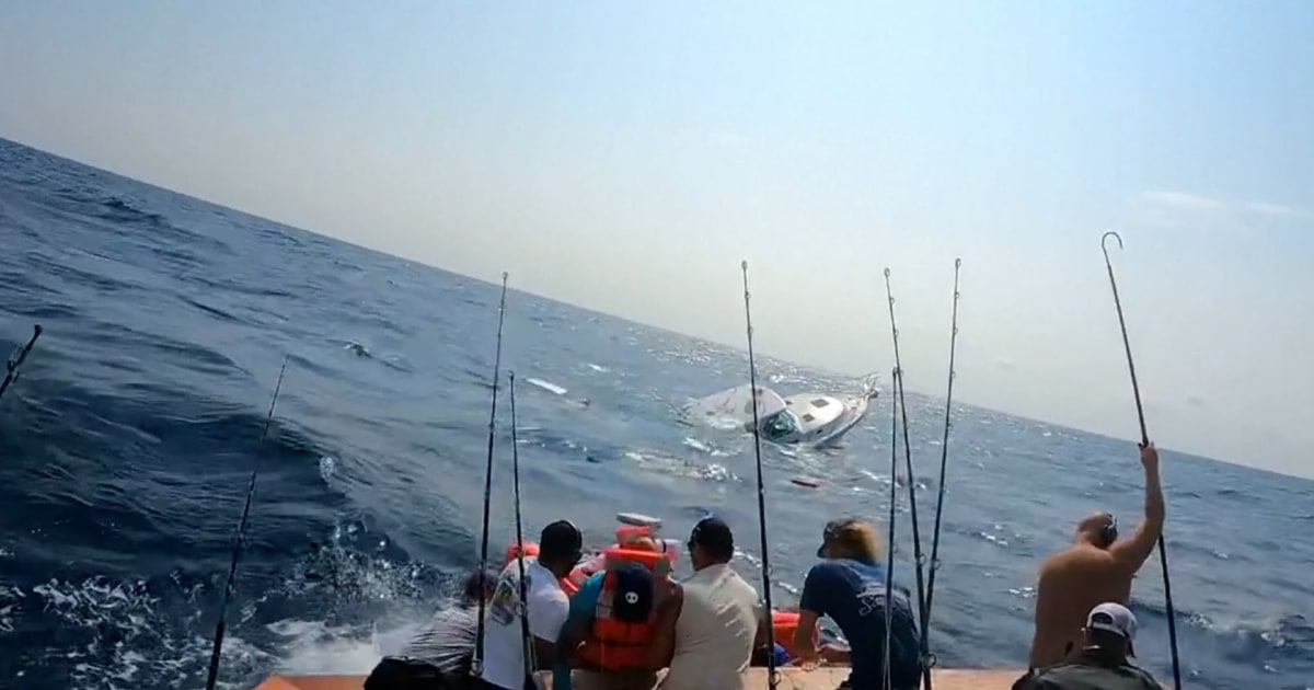 Watch Multiple rescued after boat sinks at Maryland fishing competition