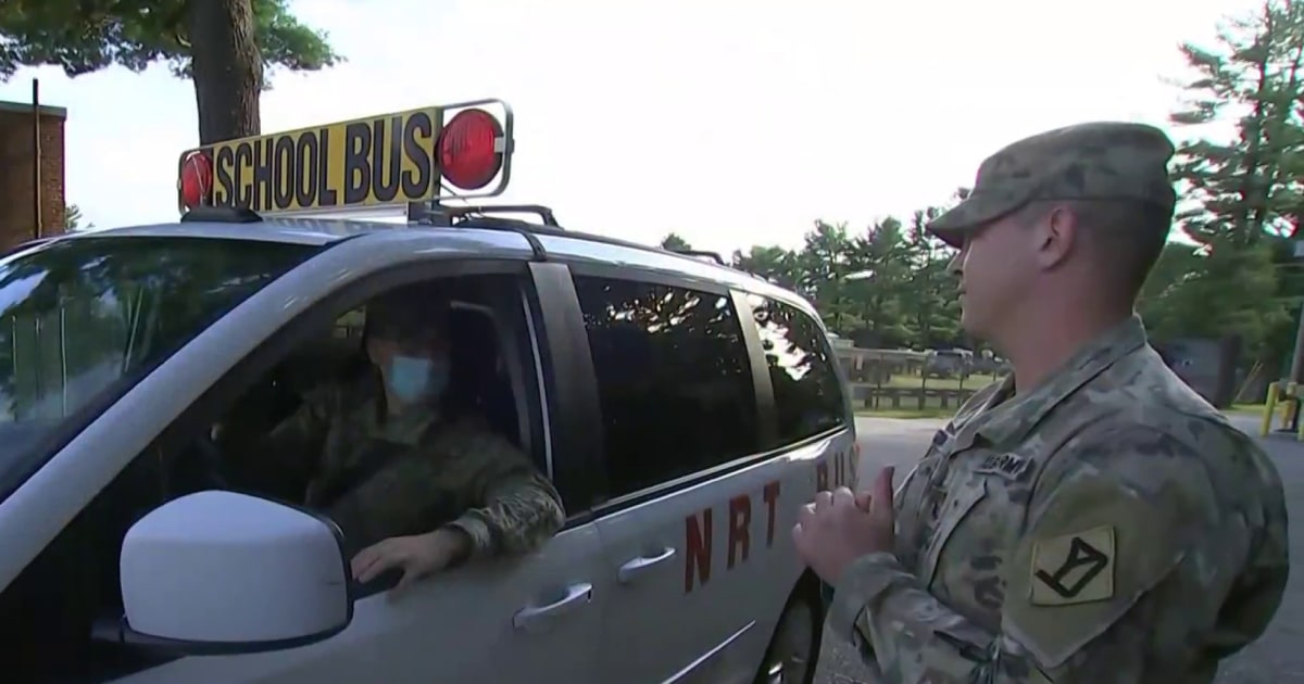 Massachusetts National Guard called to help with school bus driver shortage