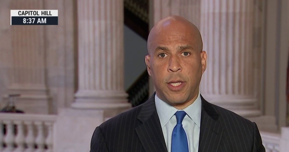 Sen Cory Booker Weighs In On Migrants In Texas Border Town