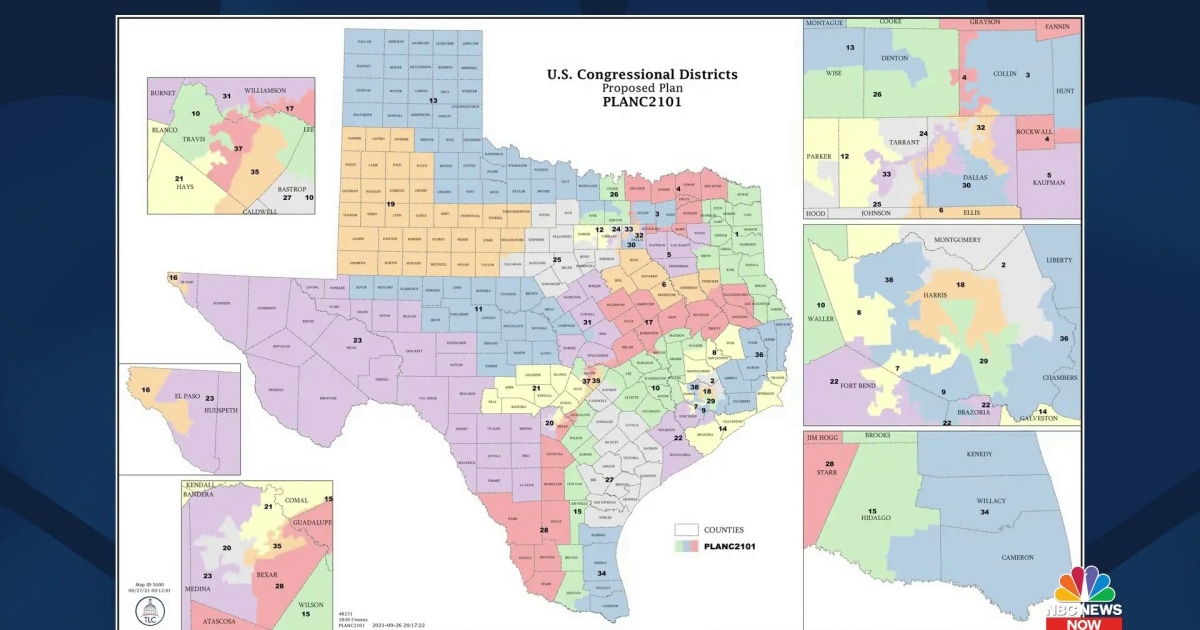 Texas GOP aims to protect House seats by drawing new congressional maps