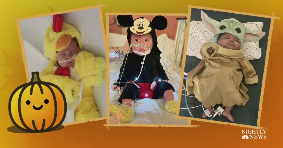 NICU babies at Philadelphia hospital dress up for Halloween