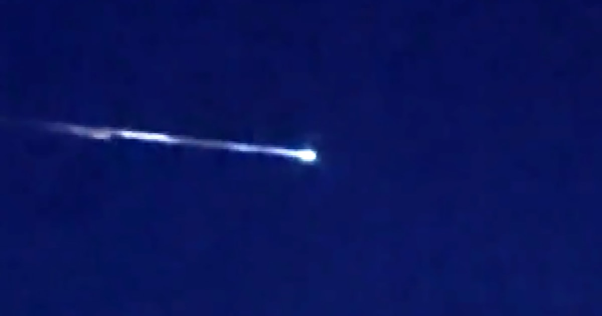 Mysterious fireball streaks across night skies over Midwestern states