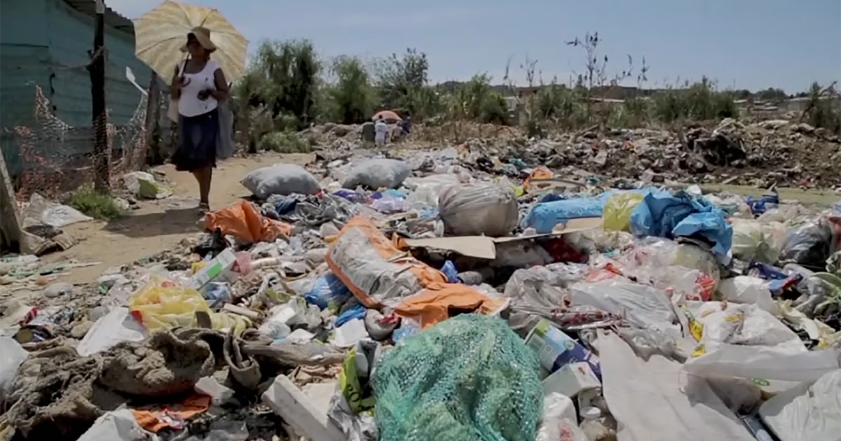 How a South African township is building classrooms with recycled plastic