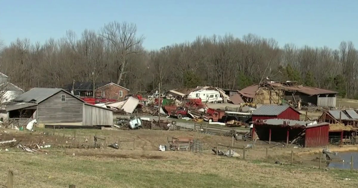Small Kentucky town reeling after 11 killed in tornado disaster