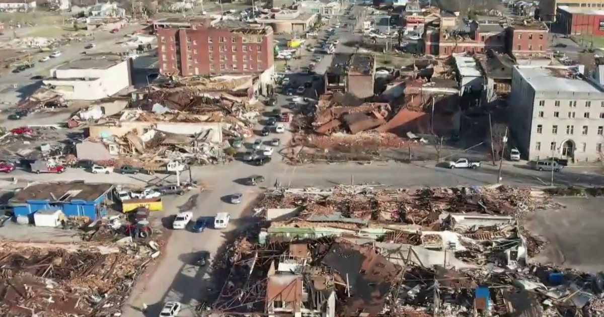 Over 100 people unaccounted for in Kentucky after tornado disaster