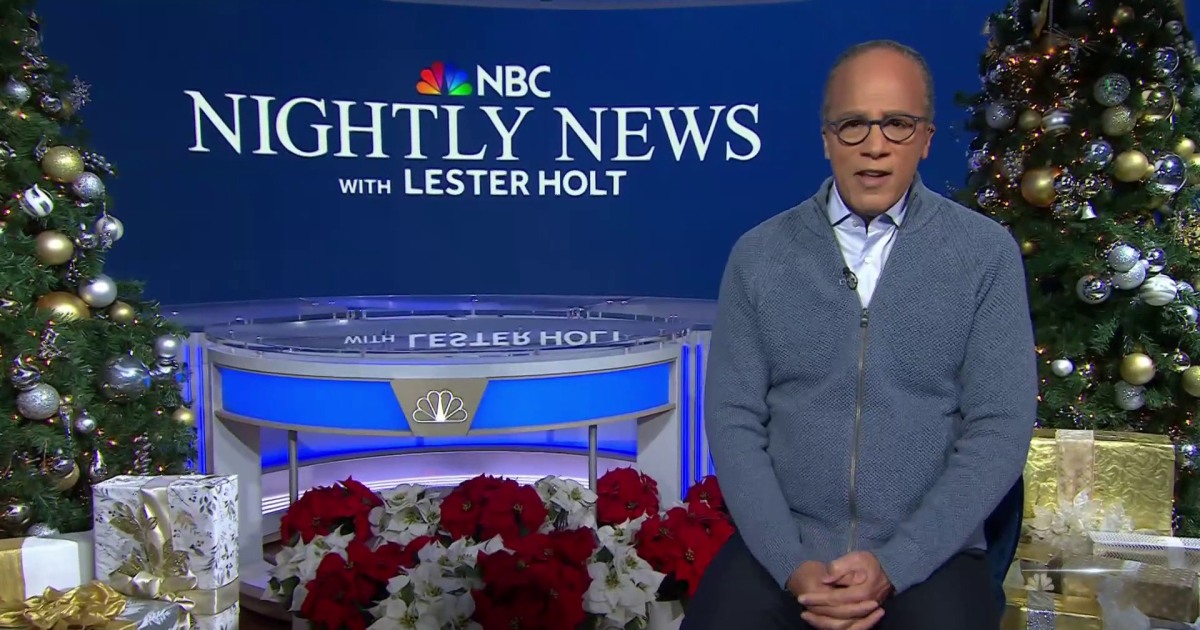 Meet the group of journalists behind NBC Nightly News