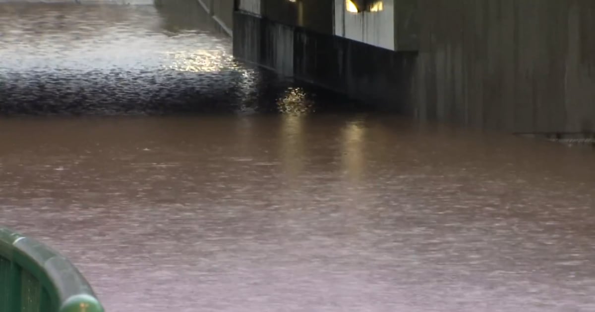 Two dead after car submerged in California floodwaters