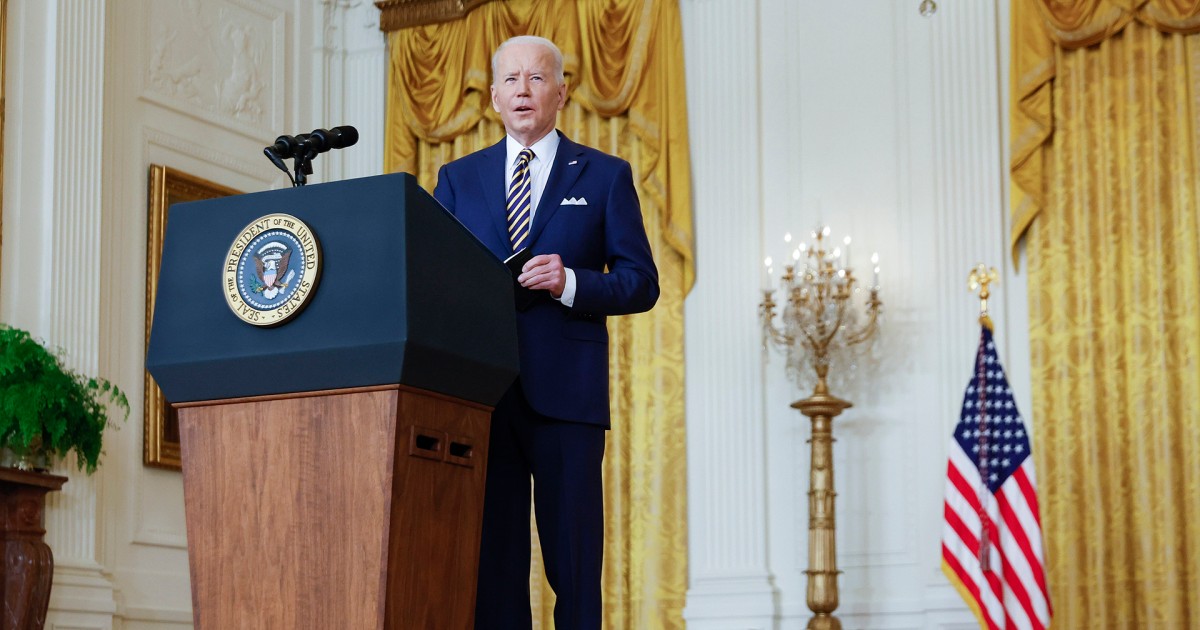 Biden Believes Breaking Up Build Back Better Agenda Will Help It Pass