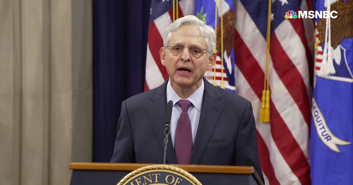Garland offers no clarity on whether Trump coup plot, now made public, is illegal