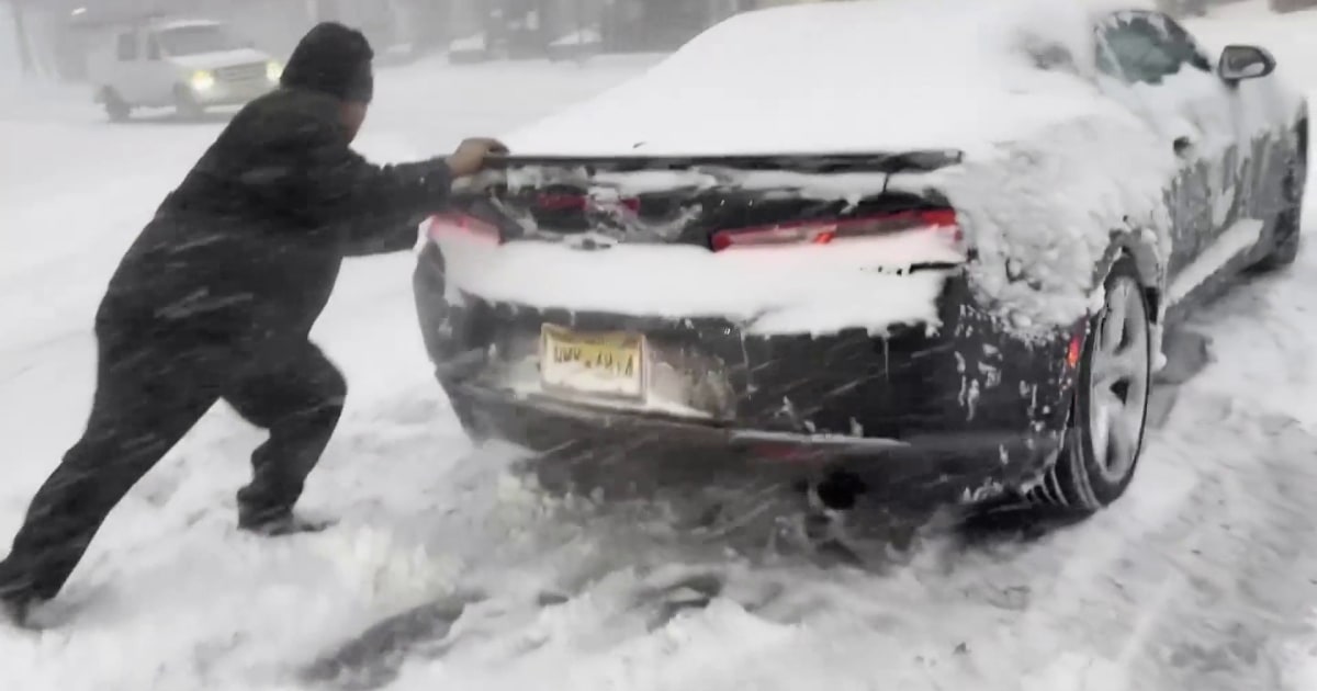 Bomb cyclone buries Northeast in snow