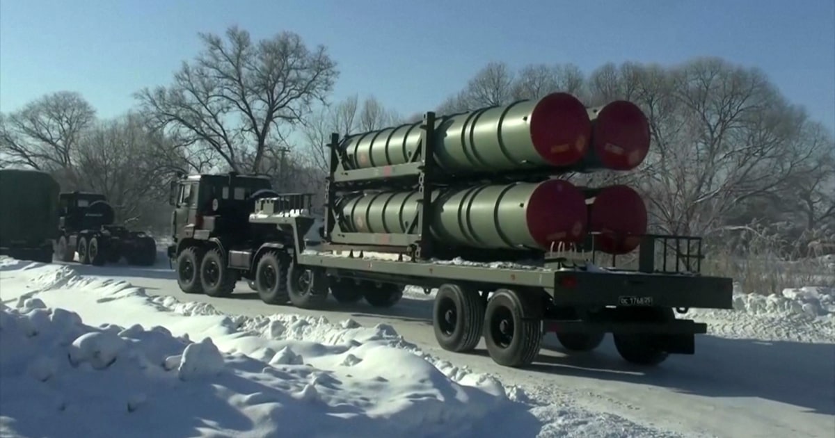 Russian Defense Ministry Video Shows Missile Systems, Bombers On The Move