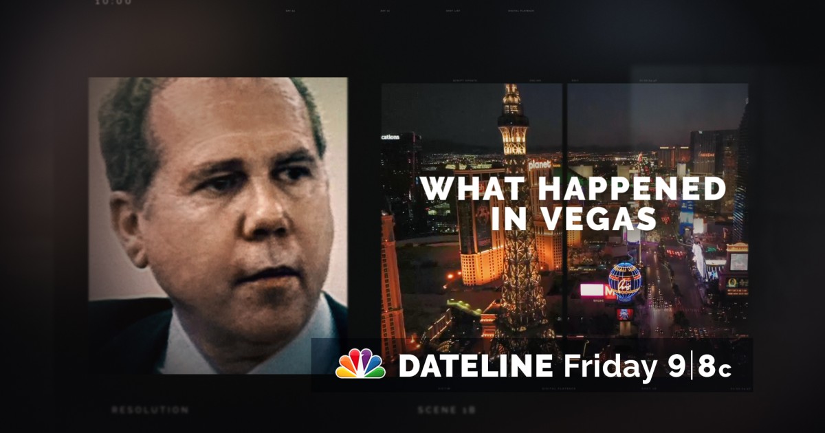 DATELINE FRIDAY SNEAK PEEK What Happened in Vegas