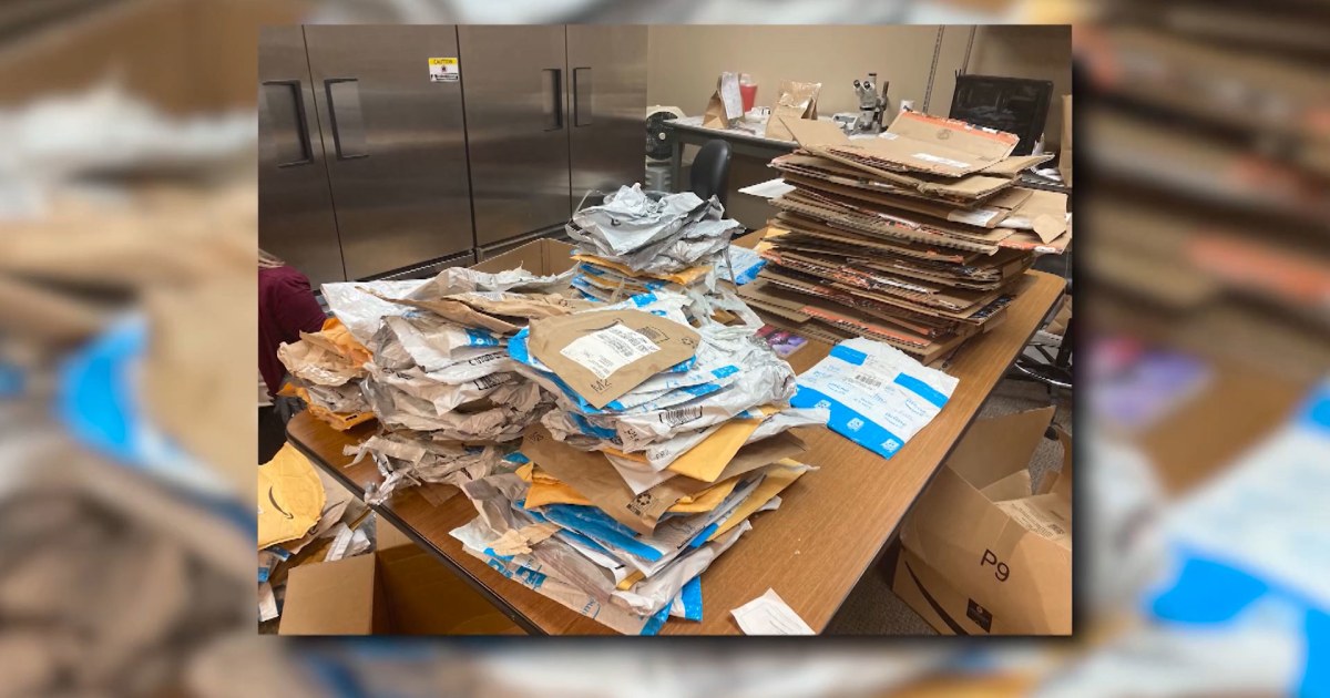 Hundreds of opened Amazon packages dumped on Oklahoma roadside just