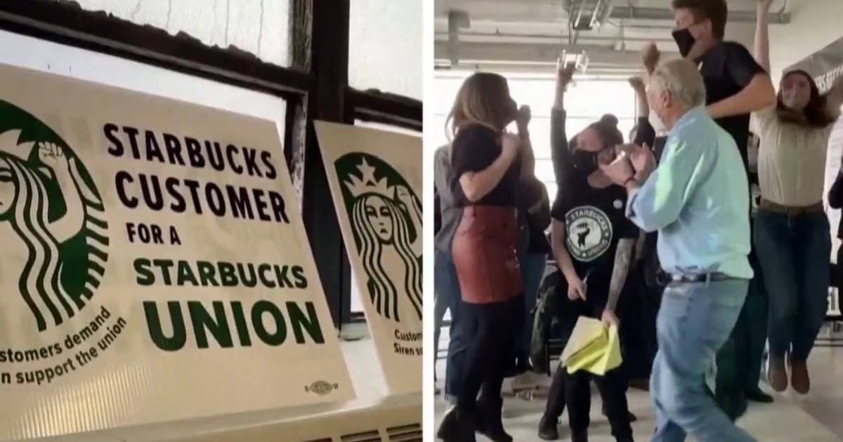 Starbucks employees fight for unionization