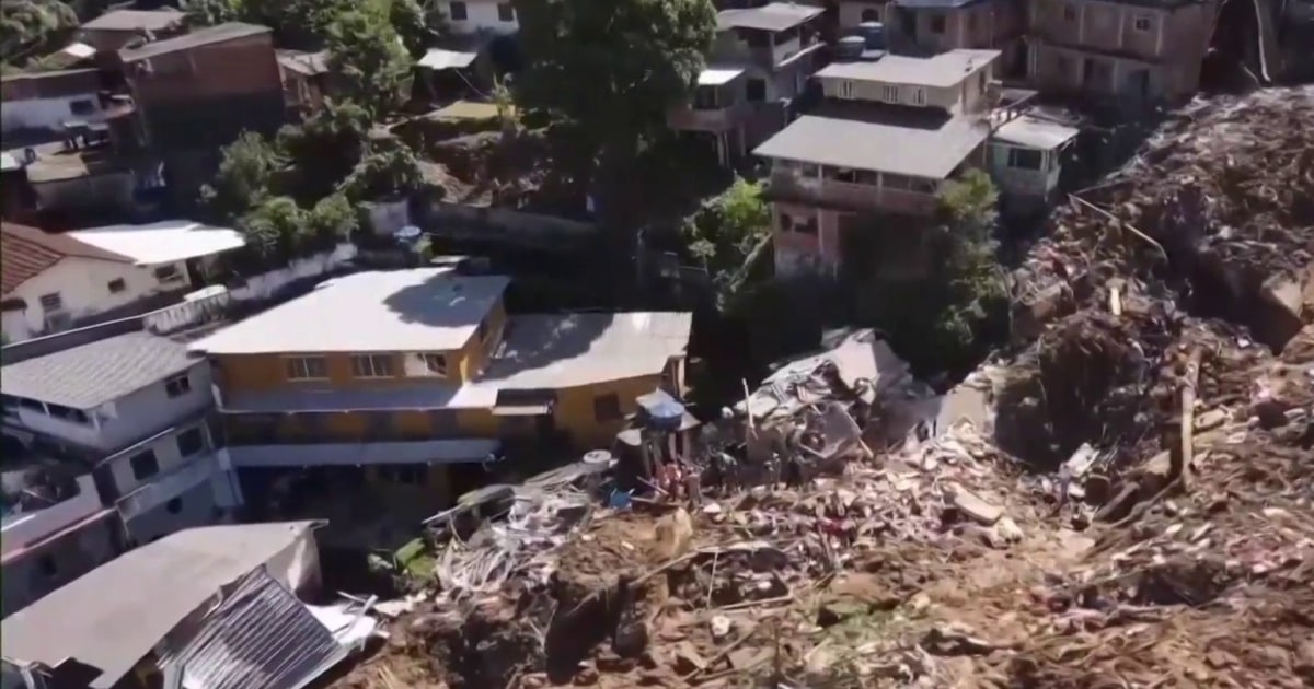 Le nombre de morts dans les glissements de terrain au Brésil augmente alors que les efforts de sauvetage s’intensifient