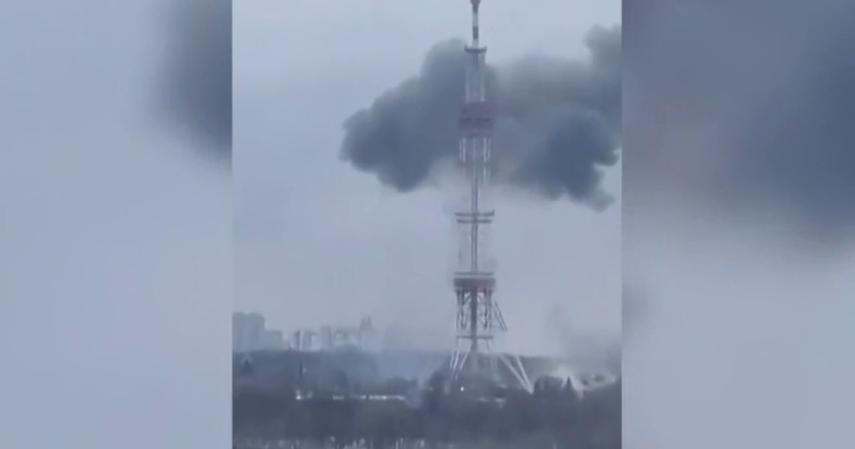 Dozens of civilians dead after Kyiv TV tower struck, explosion at ...
