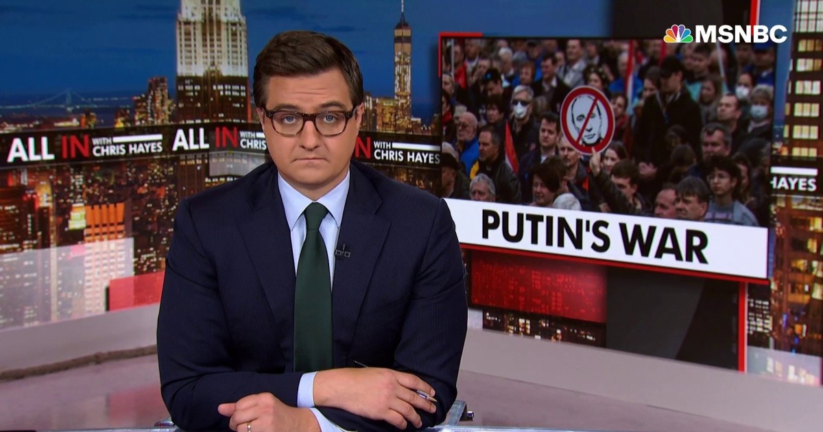 Chris Hayes: Three possible ways the Russia-Ukraine conflict could end