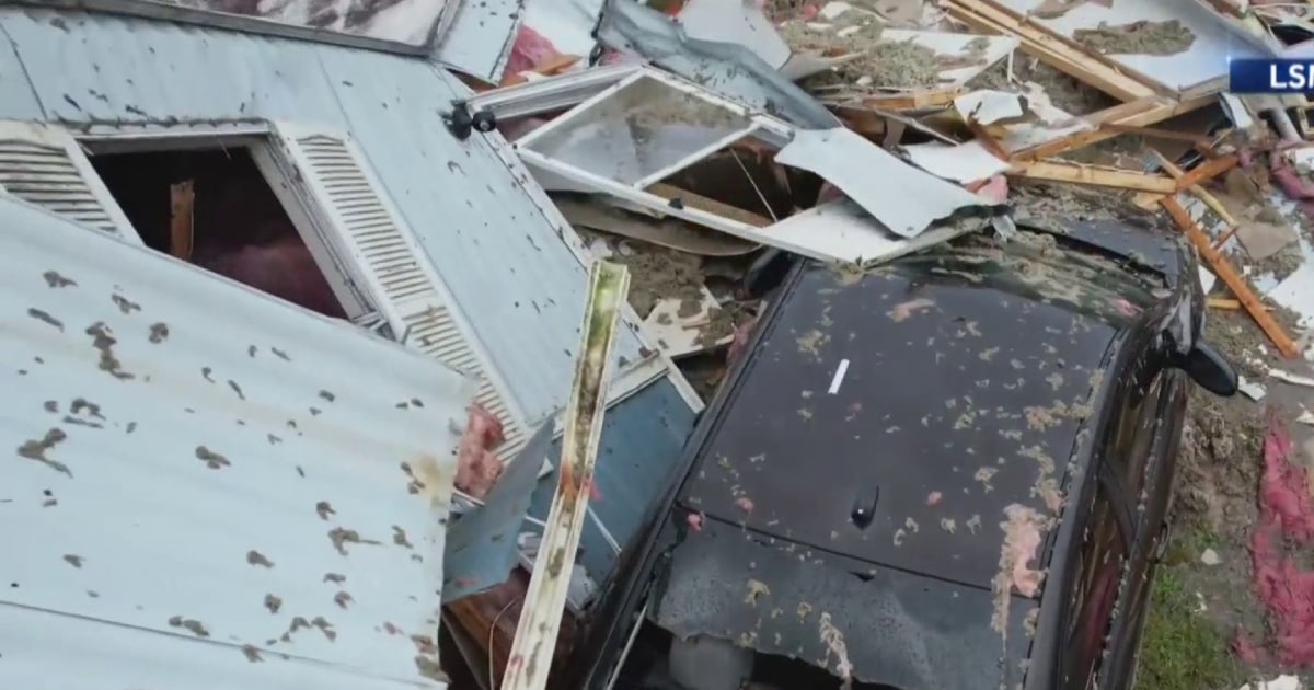 Storms cause destruction in Southeast and Texas wildfire turns deadly