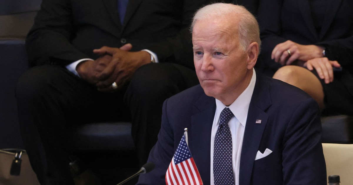 President Joe Biden Joins NATO Leaders In Brussels For Ukraine Summit