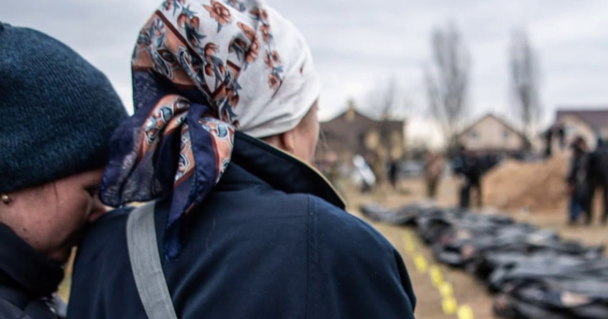 Les Ukrainiens recherchent désespérément leurs proches disparus