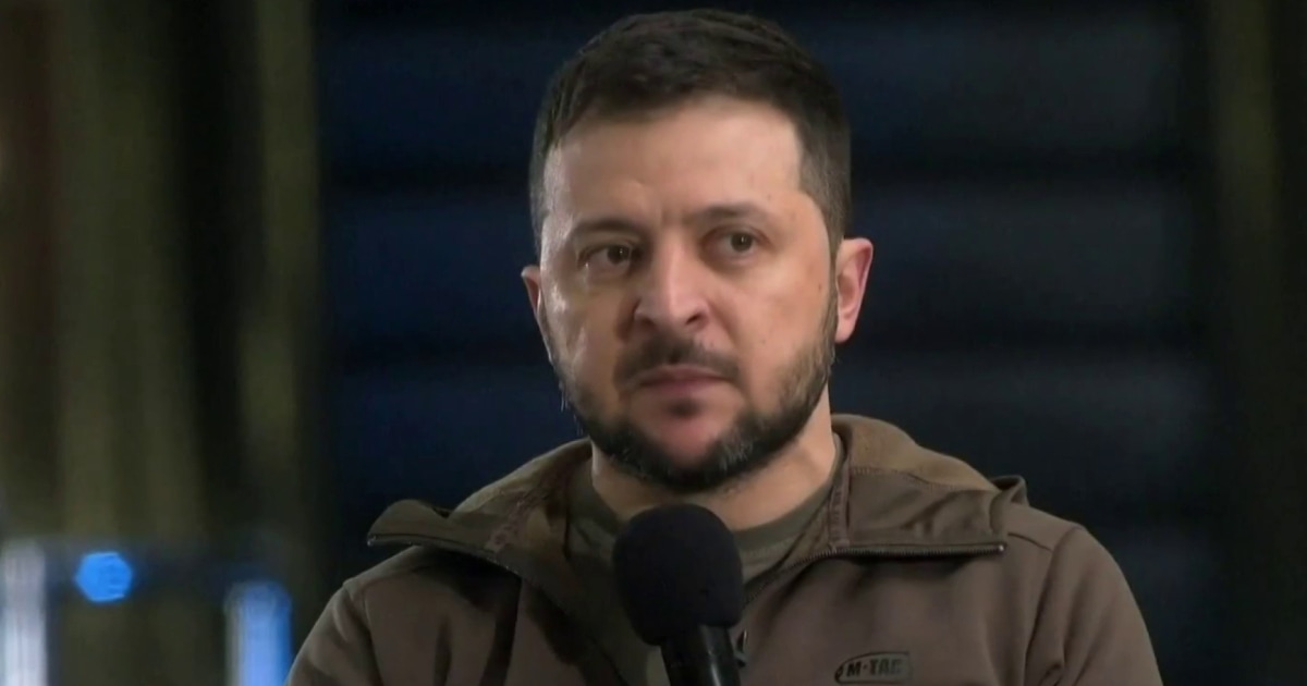 President Zelenskyy meets with U.S. top officials in the Ukraine capital