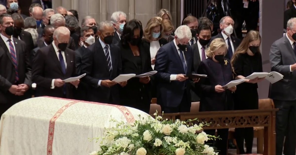 Madeleine Albright honored by generations of leaders at memorial service