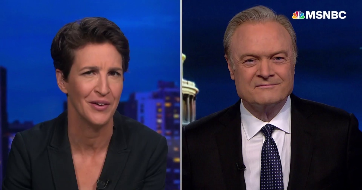 Lawrence and Rachel discuss McCarthy tape on Trump resigning after Jan. 6