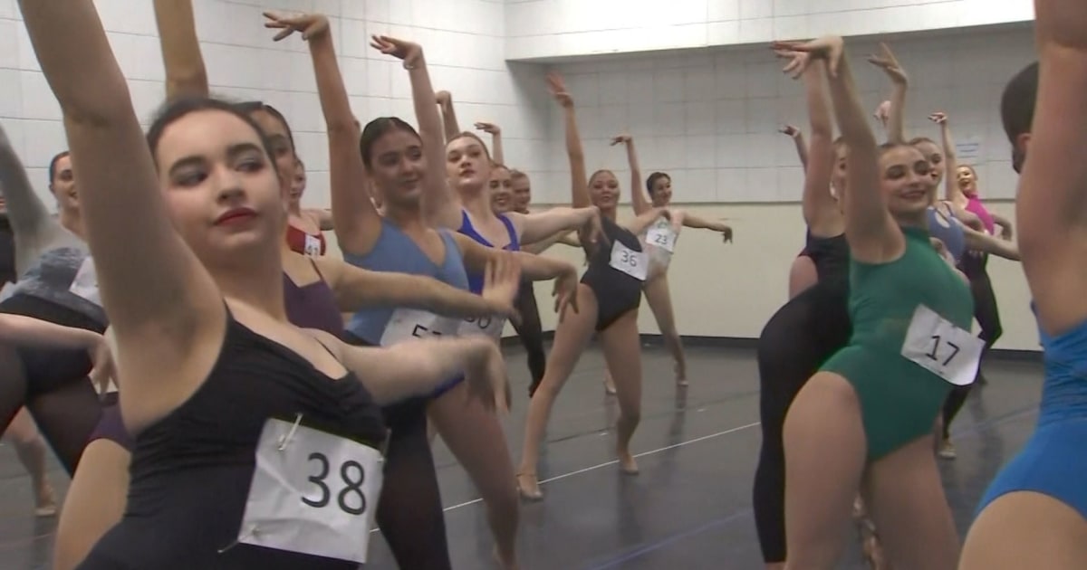 Dancers audition for Radio City Rockettes in hopes of starring in ...