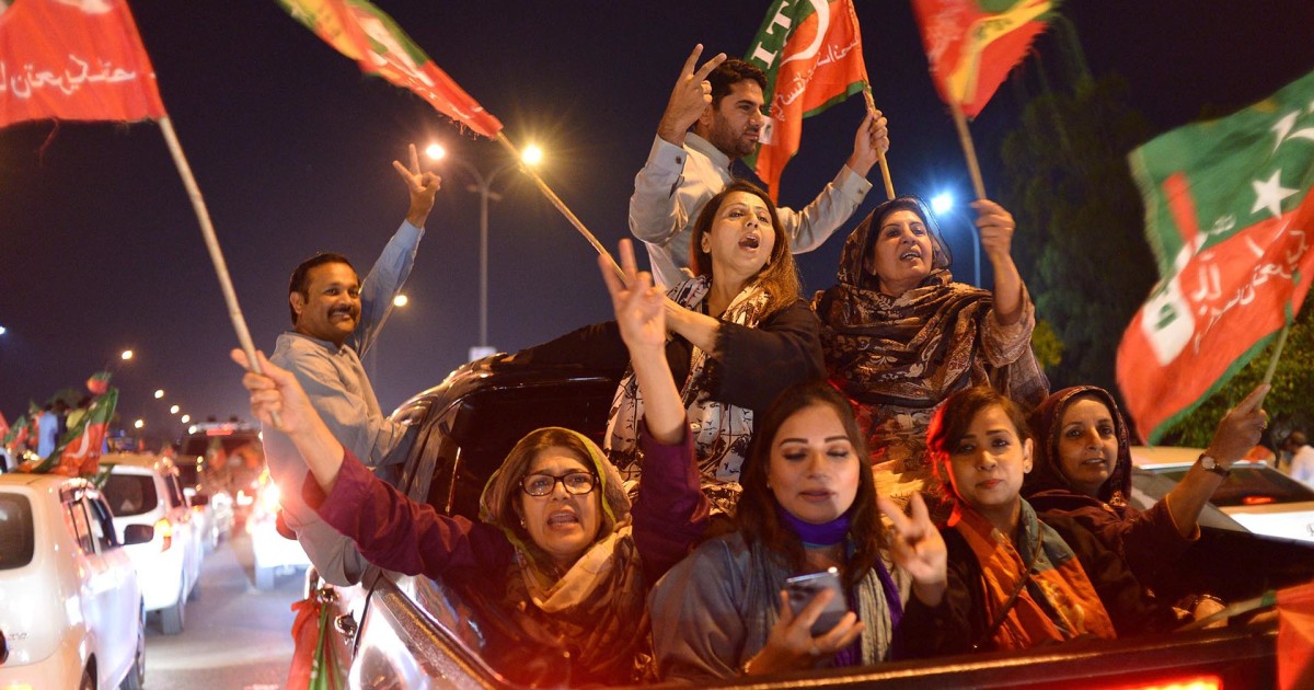 Imran Khan Supporters Protest His Ouster In Pakistan