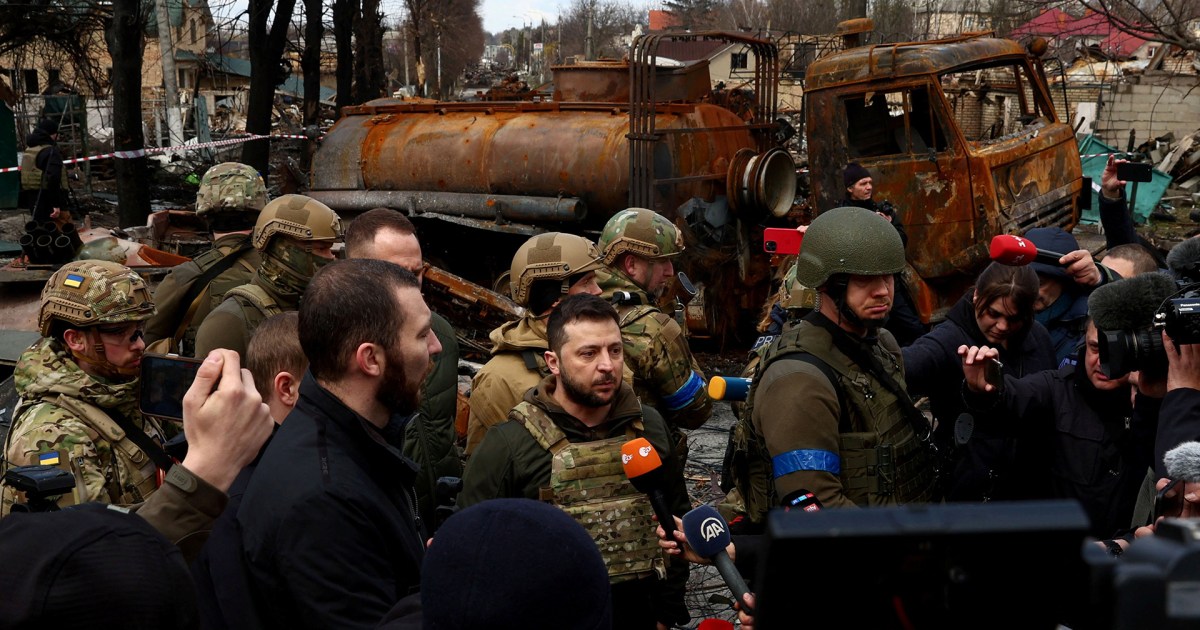 Zelenskyy Accuses Russia Of ‘genocide’ After Ukraine Recaptures Kyiv Suburb