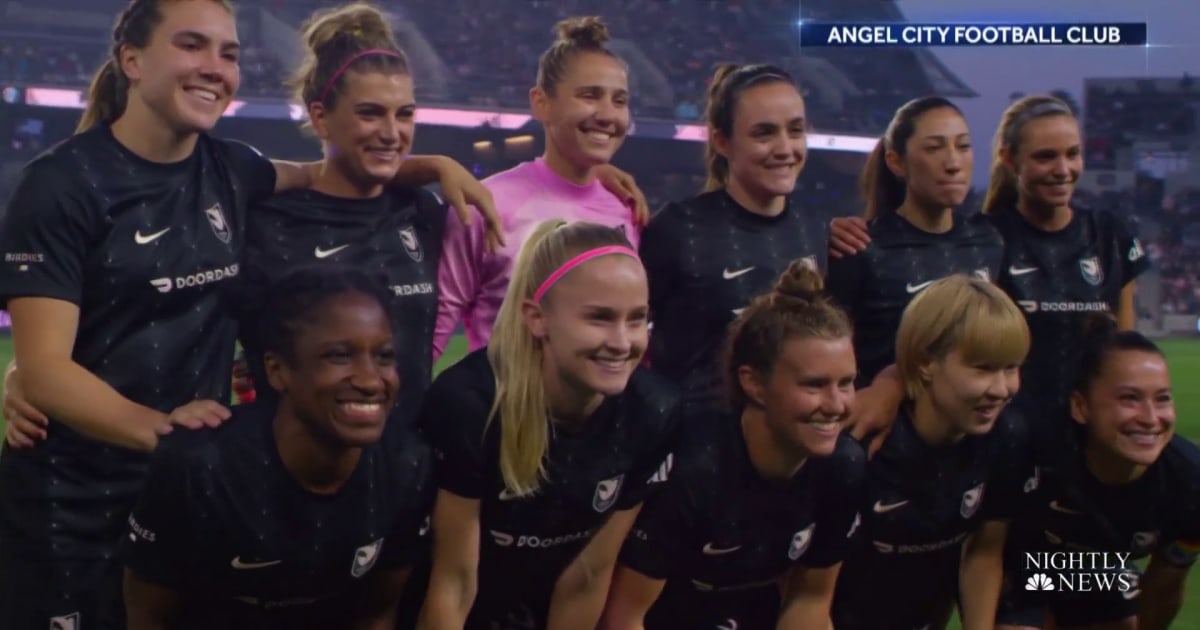LA’s new women’s soccer team Angel City FC wins debut home opener