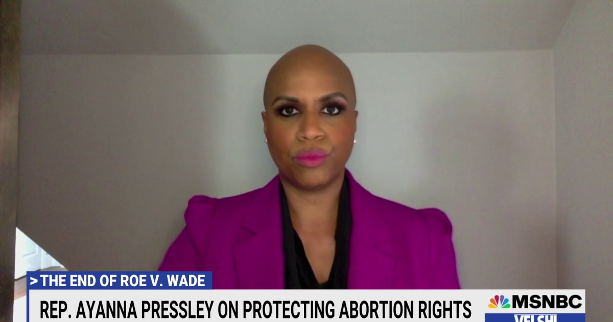 Rep. Pressley: Protect abortion rights “as if lives depend on it - because they do”