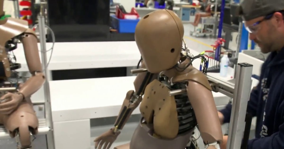 High-tech female crash test dummies could improve car safety. Why aren't they in use?