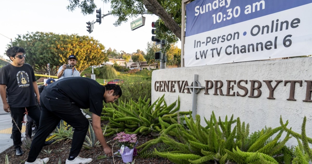 One dead, five injured in Southern California church shooting