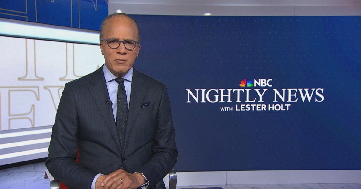 Nightly News Full Broadcast (May 24th)