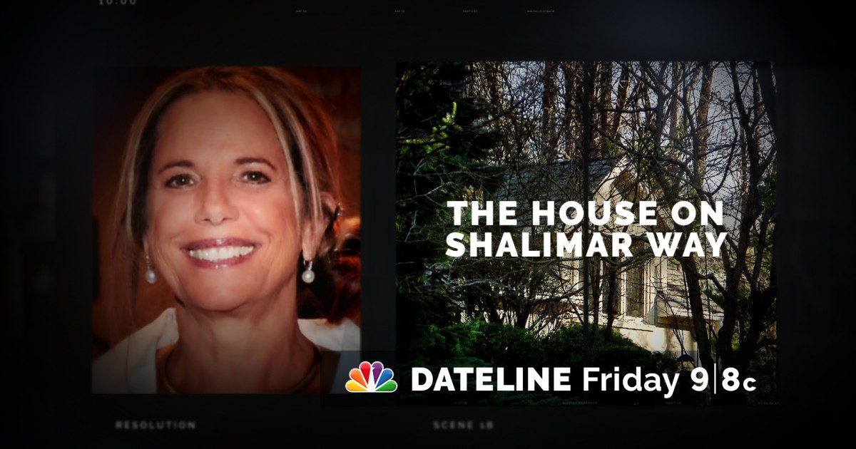 DATELINE FRIDAY SNEAK PEEK The House on Shalimar Way
