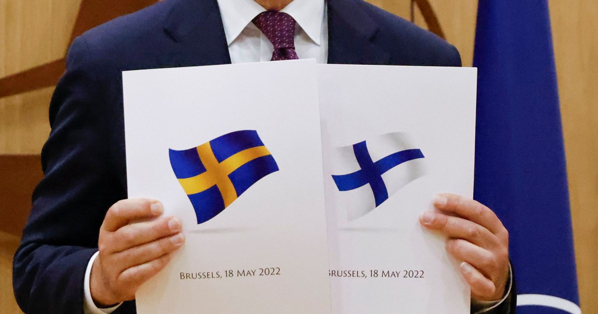 Finland, Sweden submit formal applications to join NATO