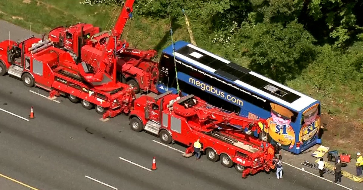 Megabus crash in Maryland leaves at least 27 injured