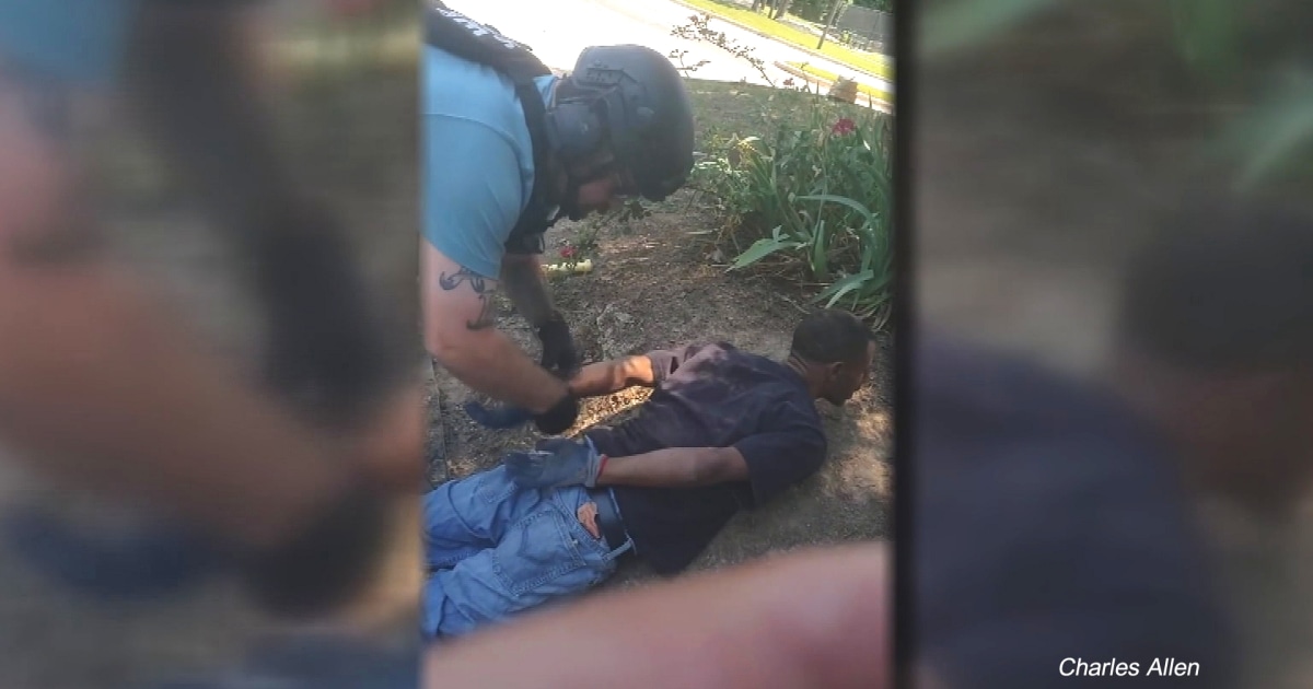 Video shows arrest of suspect in Dallas salon shooting