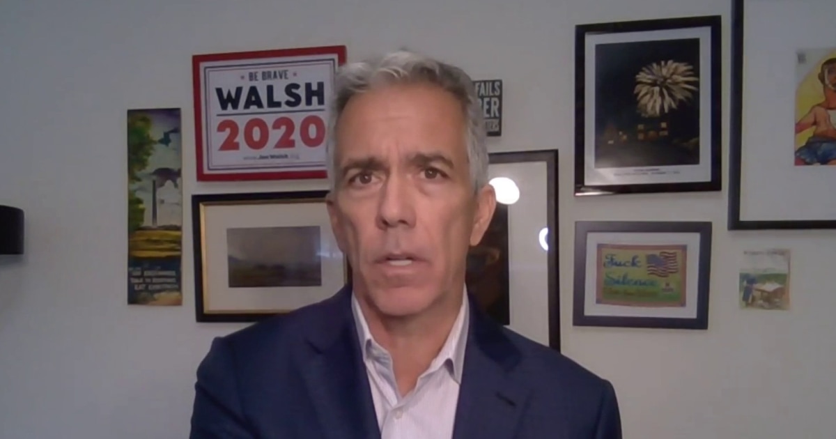 Joe Walsh: responsible gun owners should “get off of our ass” and call for gun reform