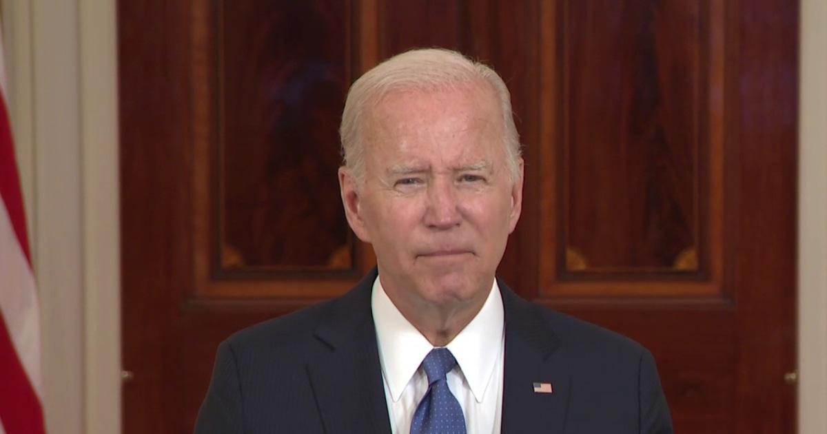 'Keep all protests peaceful': Biden says Supreme Court decision must not be final word on abortion rights