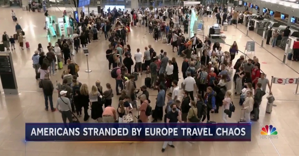As U.S. travel chaos begins to ease, European airports are facing summer passenger surges