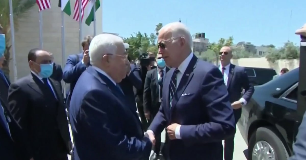 Biden hoping to rebuild ties with Palestinian leaders during Middle