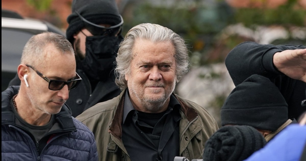 Bannon threatens to go 'medieval' in contempt trial, judge clearly doesn't care