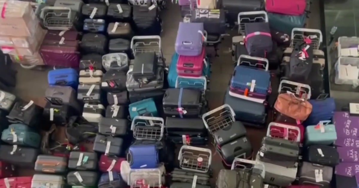 European airports becoming luggage graveyards as travel chaos continues