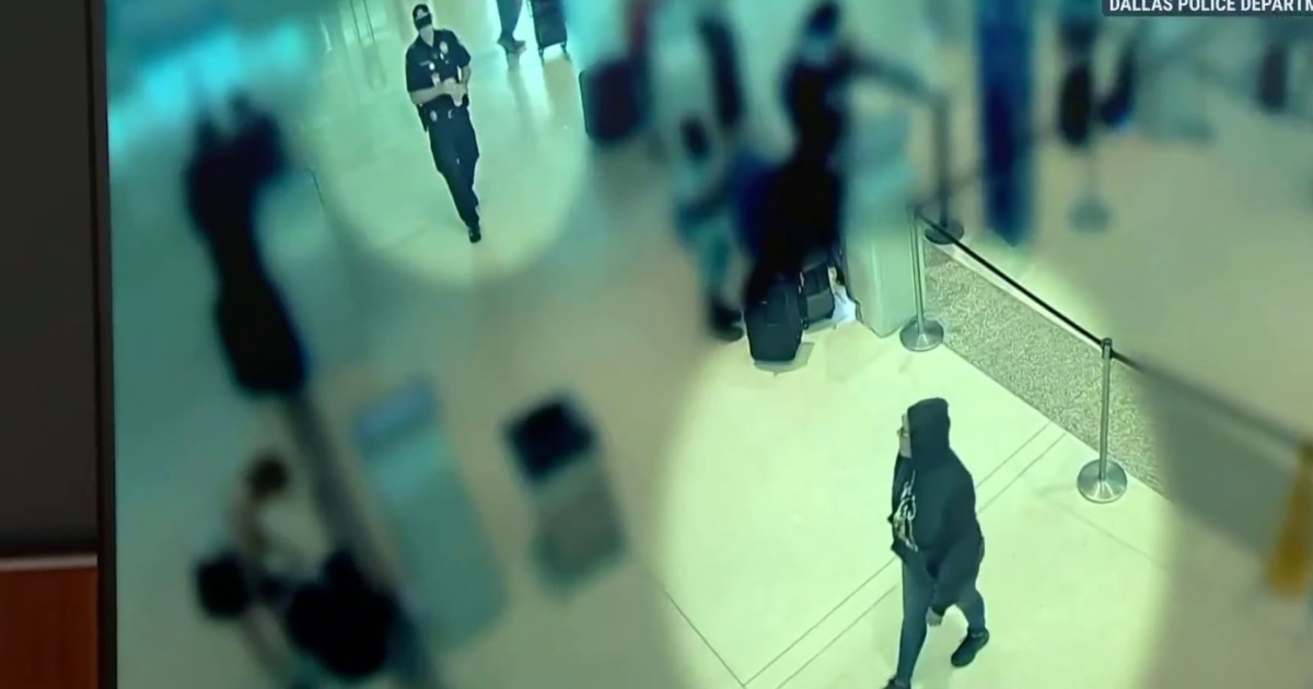 Police release new video of shooting incident at Dallas Love Field Airport