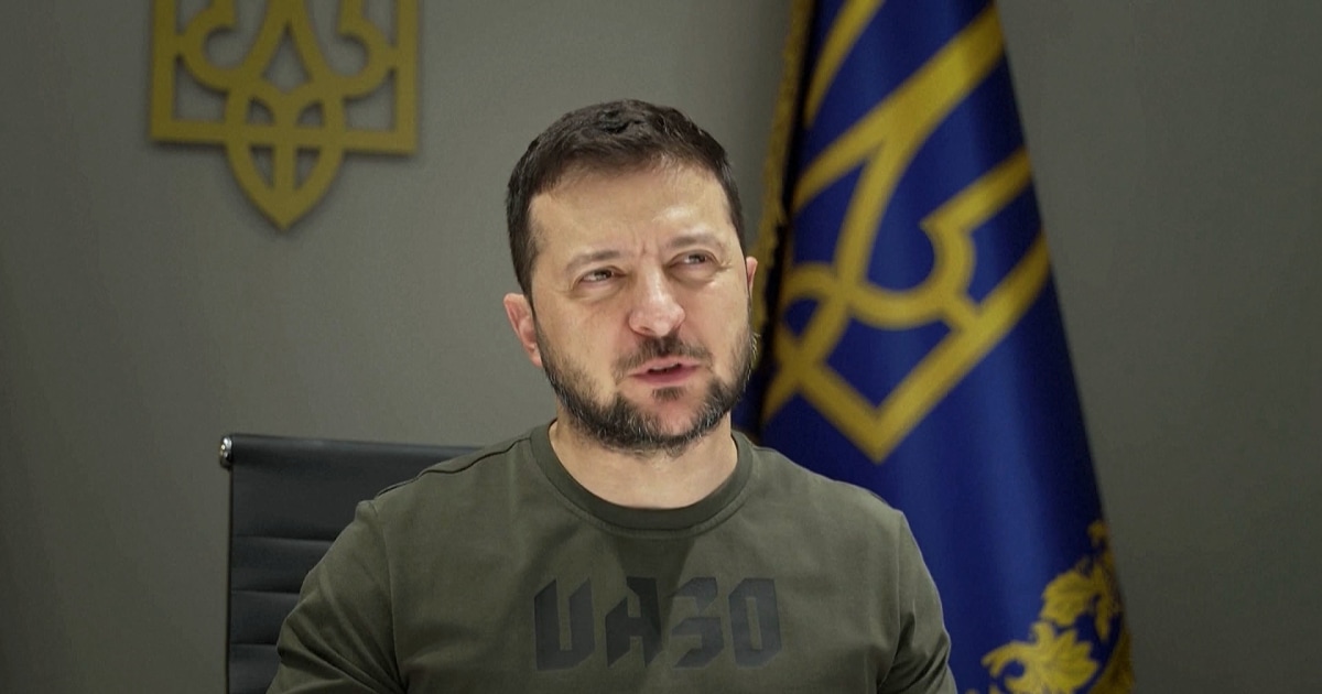 Ukraine's Zelenskyy quotes Winston Churchill as he receives leadership ...