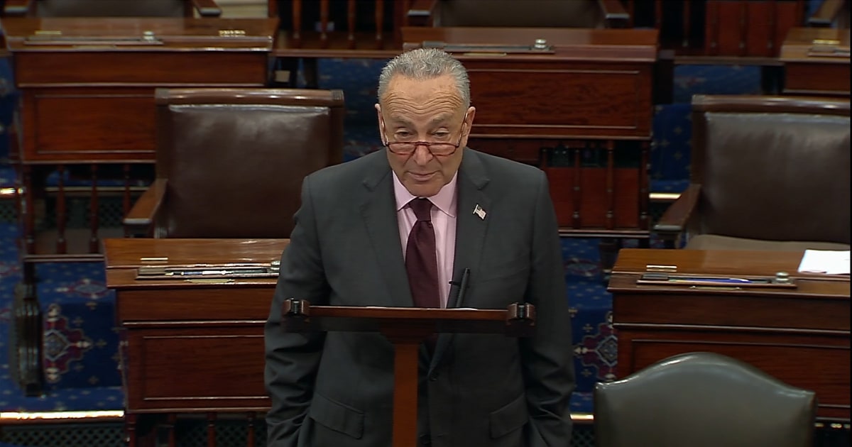 Schumer wants to have Senate vote on same-sex marriage bill