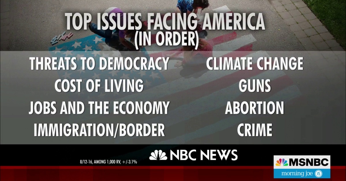 Threats to democracy more important than cost of living, poll shows