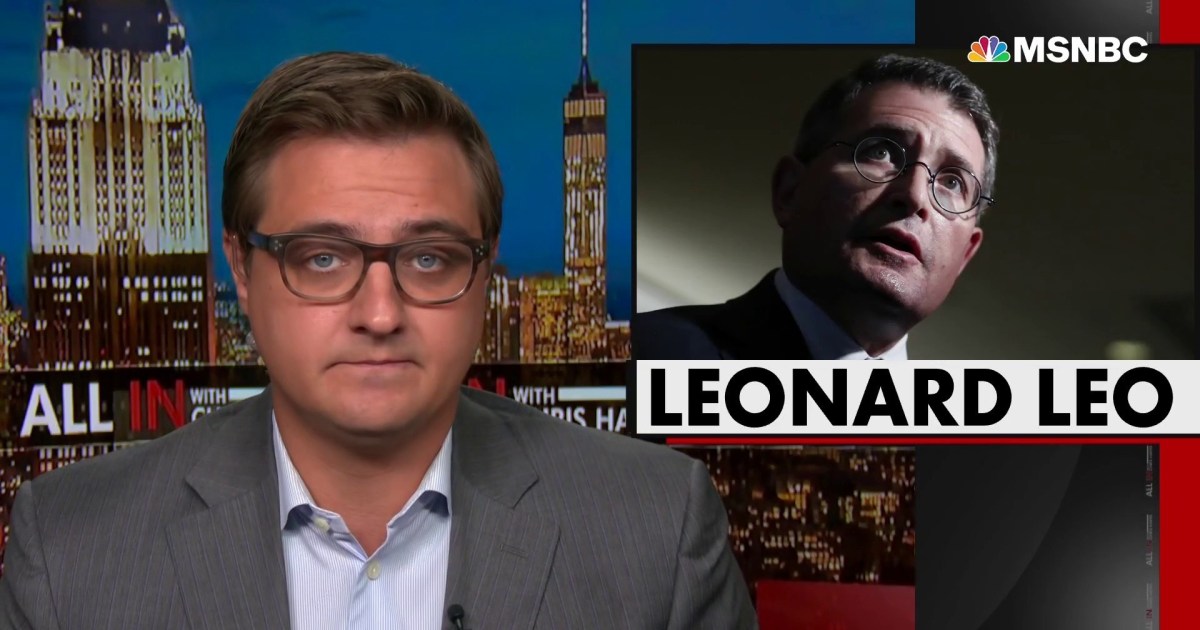 Leonard Leo, the most powerful person in America you’ve never heard of